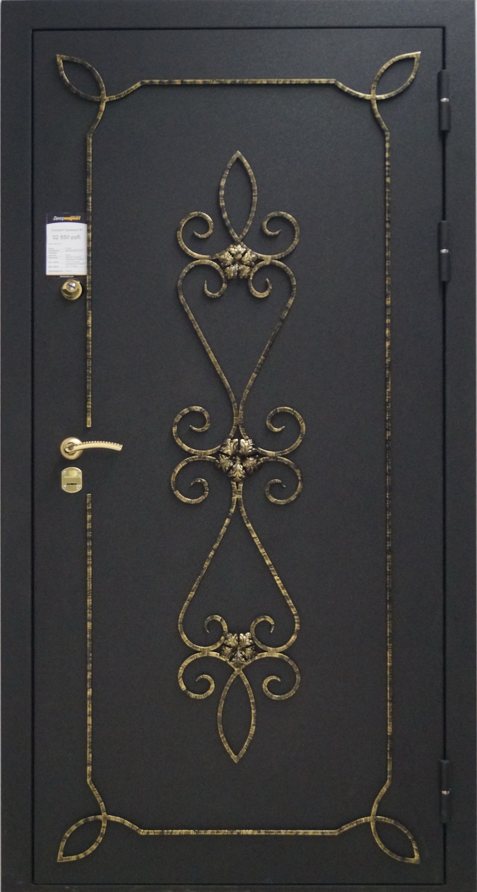 Железные двери с узорами своими руками